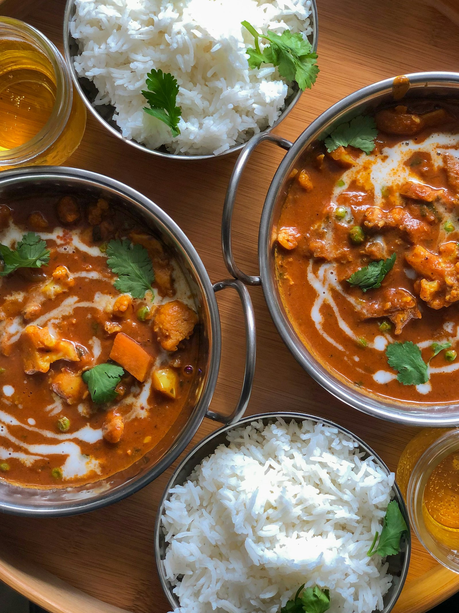Homemade thali